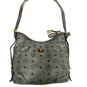 SOLD MERCARI Authentic MCM Hobo Bag Gray